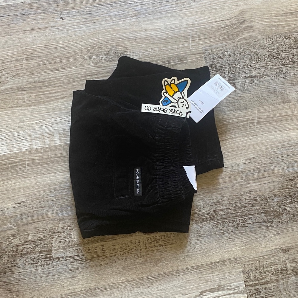 Polar Skate Co cali surf corduroy pants black